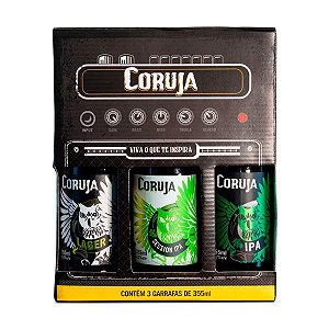 Kit Cerveja Coruja 3 x 355ml