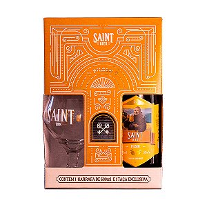 Kit Cerveja Saint Bier Pilsen 600ml + 1 Taça