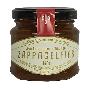 Geleia de LimaoTahiti, Laranja e Manjericao Zappa 160g