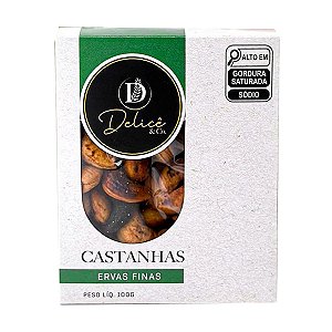Castanha de Caju Sabor Ervas Finas Delice 100g