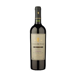 Vinho Tinto Seco Casas Del Toqui Single Estate Carmenere 750ml
