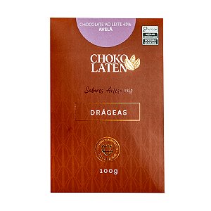 Drageas de Chocolate ao Leite e Avela Chokolaten 100g