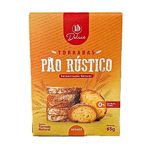 Torradas de Pao Rustico Delice 65g