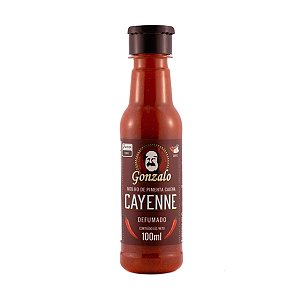 Molho de Pimenta Cayenne Defumado Gonzalo 100ml