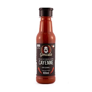 Molho de Pimenta Cayenne Original Gonzalo 100ml