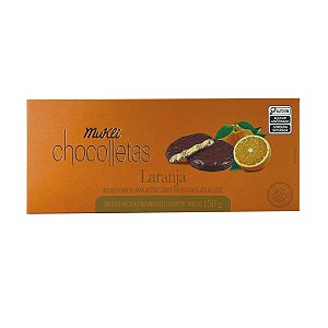 Chocolletas Sabor Laranja Mukli 150g