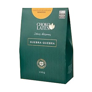 Quebra-quebra de Chocolate ao Leite Sabor Banoffee Chokolaten 130g