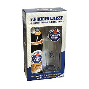 Kit Cerveja Schneider Weisse 500ml + 1 Copo