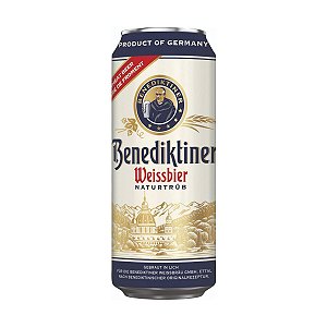 Cerveja Benediktiner Weissbier Lata 500ml