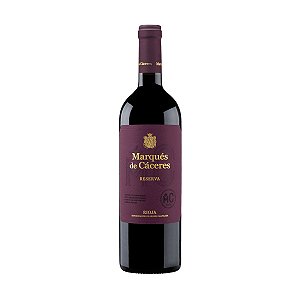 Vinho Tinto Seco Marques de Caceres Reserva Rioja DOCa 750ml