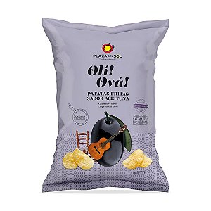 Chips de Batata Oli Ova Sabor Azeitona Plaza del Sol 115g