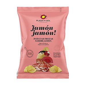Chips de Batata Jamon Jamon Sabor Presunto Plaza del Sol 115g