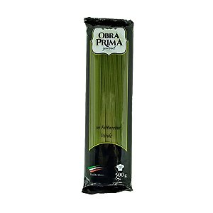 Massa Fettuccine Verde Obra Prima 500g
