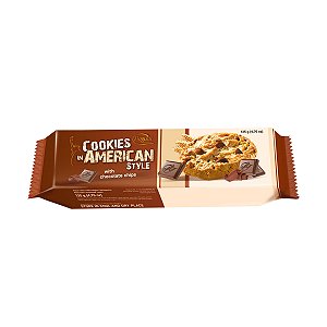 American Cookies com Chips de Chocolate Bogutti 135g