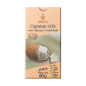 Cupulate Barra com Cupuaçu Cristalizado Onveg 80g