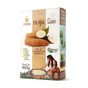 Beiju Tapioca Integral Orgânica Onveg 600g