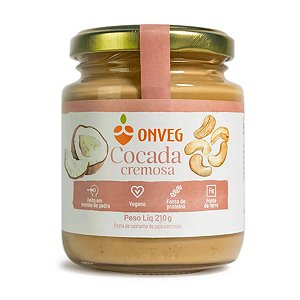 Pasta de Cocada Cremosa Onveg 210g