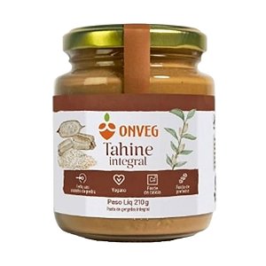Tahine Integral Onveg 210g