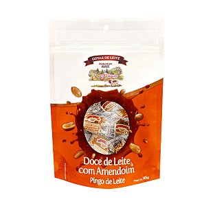 Doce de Leite Pingo com Amendoim Gotas de Leite 85g