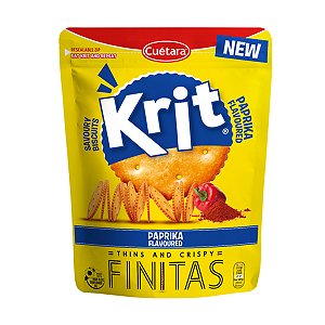 Biscoito Krit Finitas Paprika Cuétara 150g
