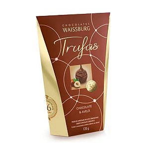 Trufas de Chocolate ao Leite com Avela Waiss 120g