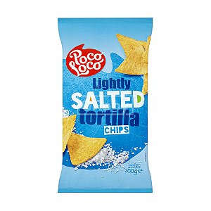 Crispy Salted Tortilla Chips Poco Loco 125g