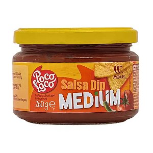 Salsa Dip Medium Poco Loco 260g
