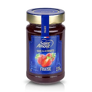 Geleia de Morango 100% Fruta Saint Amour 275g