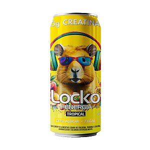 Energético Locko Tropical Zero Açúcar 473ml