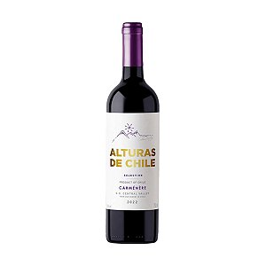 Vinho Tinto Seco Alturas de Chile Carmenere 750ml