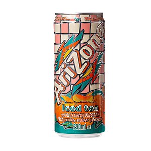 Chá Preto Sabor Pessego Arizona 290ml