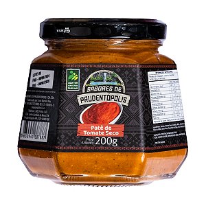 Pate de Tomate Seco Sabores de Prudentopolis 200g