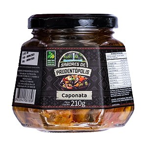 Caponata Sabores de Prudentopolis 210g