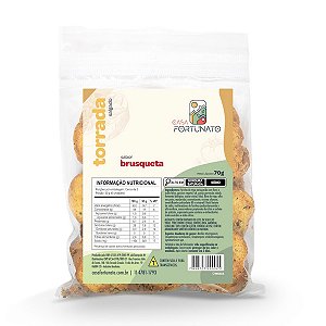 Torrada Sabor Brusqueta Casa Fortunato 70g