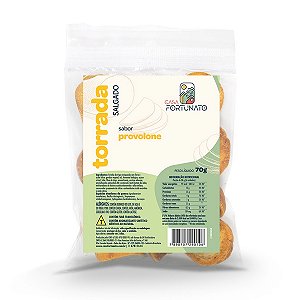 Torrada Sabor Provolone Casa Fortunato 70g