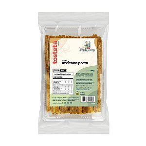 Tostata com Azeitona Preta Casa Fortunato 180g