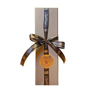 Caixa Rigida Preta Para Garrafa Com Ima