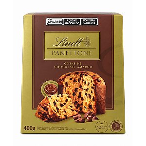 Panettone com Gotas de Chocolate Lindt 400g