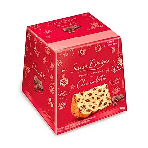 Mini Panettone com Gotas de Chocolate Santa Edwiges 80g