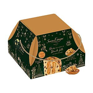 Panettone Nozes com Recheio de Doce de Leite com Gotas de Chocolate Santa Edwiges 800g