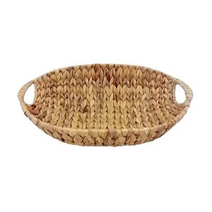 Cesta Oval Seagrass Natural M 37x26x8,5cm
