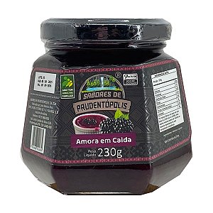 Amora em Calda Sabores de Prudentopolis 230g