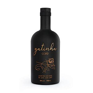 Licor de Doce de Leite com Cafe Gatinha 750ml
