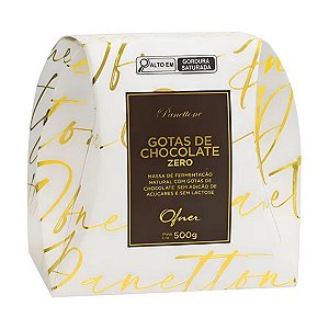 Panettone Gotas de Chocolate Zero Açúcar Ofner 500g
