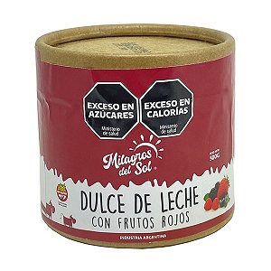 Doce de Leite com Frutas Vermelhas Milagros del Sol 500g