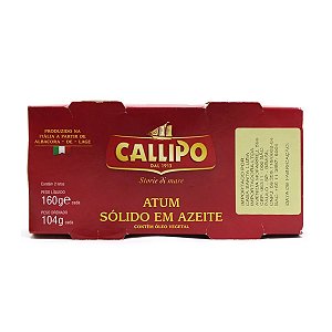 Atum Solido em Azeite Callipo 3x52g