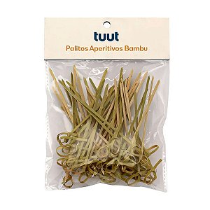 Palitos Aperitivo de Bambu 50un Tuut