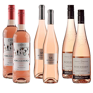 Kit 6 Terroirs Rosés – Douro, Provence & Loire