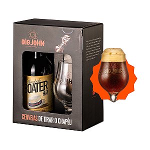 Kit Cerveja Weizenbock Boater Hat 500ml + Taça Dublin