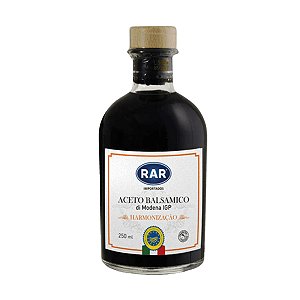 Aceto Balsamico Di Modena Harmoniação sem Corante Caramelo Rar 250ml